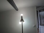 wooden and brass lamppost 3 variations