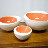 Set of 3 ceramic bowls by Olav Slingerland, Netherlands