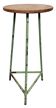 Green Industrial Workshop Stool, 1960s