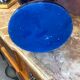 Globe terrestre g.e.m in lapis, hard pierres and motherpearl