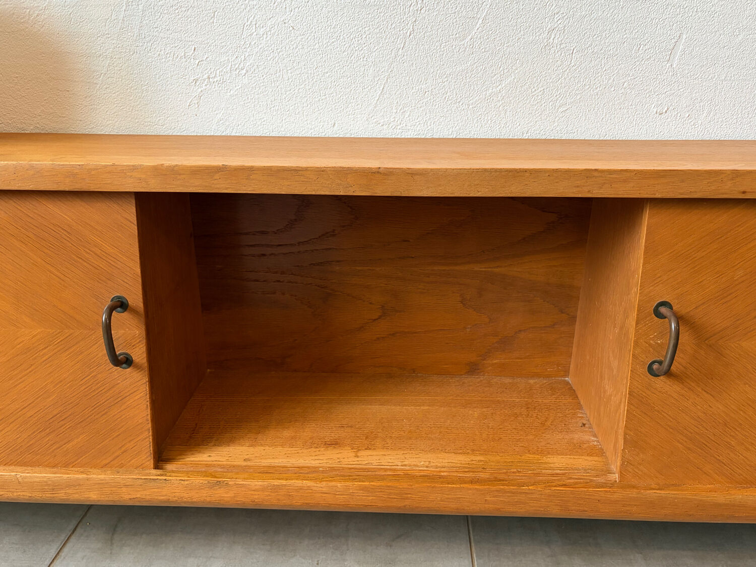 Vintage teak enfilade (shallow)