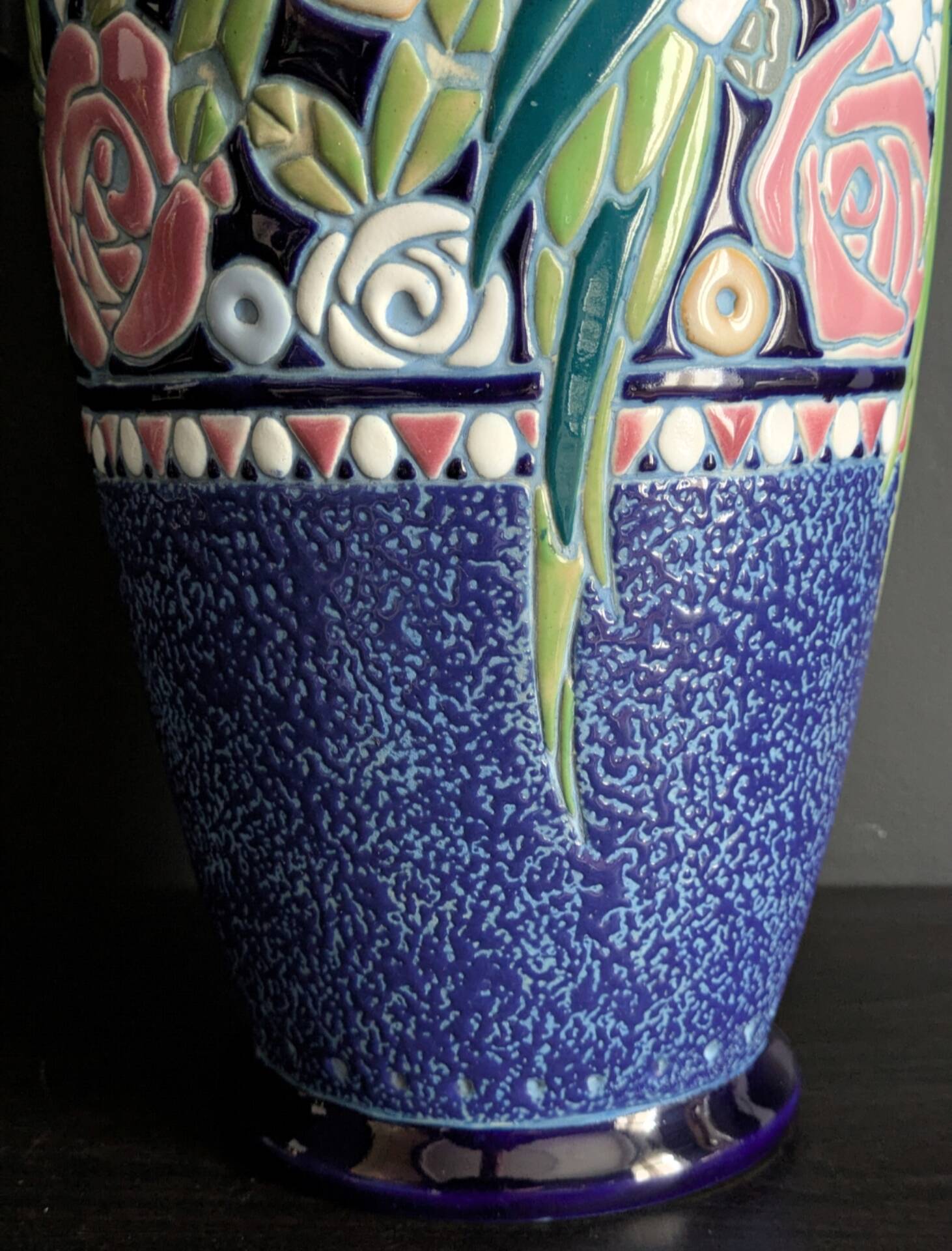 Pair of Art Deco vases