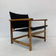Mid-century desgn safari chair by Hyllinge Møbler Denmark , 1970’s
