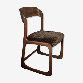 Chaise traineau Baumann