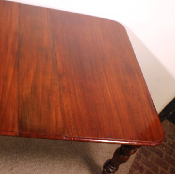 Table en acajou d'époque William IV, première partie du 19ème siècle