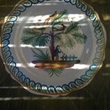 Plate of Nevers XVlll siecle