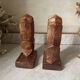 Art Deco ceramic bookends