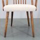 1960s Antonin Suman Set of Six Beech Dining Chairs, Restored