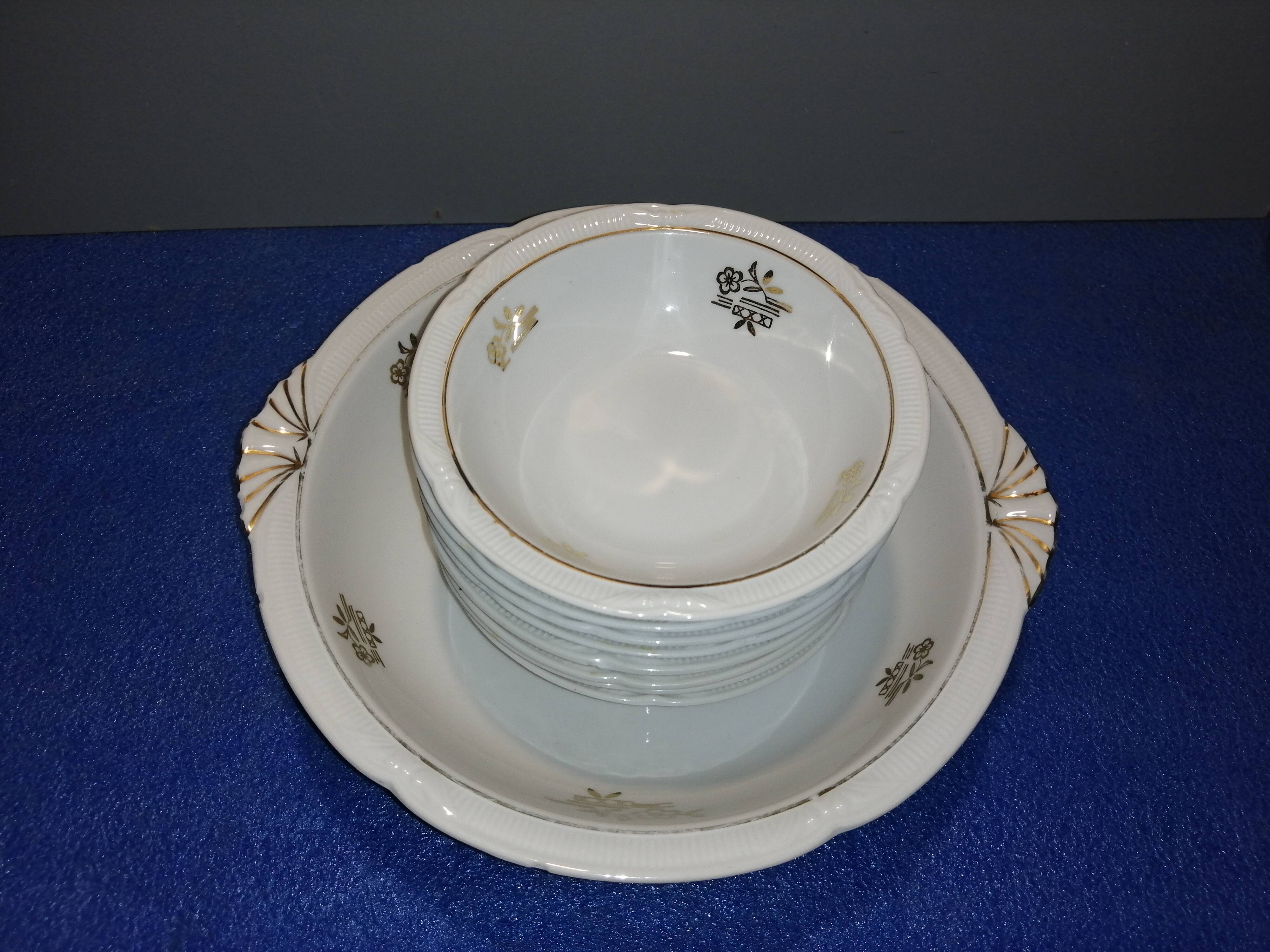 Service à dessert Lechsherzer Bavaria Us Zone