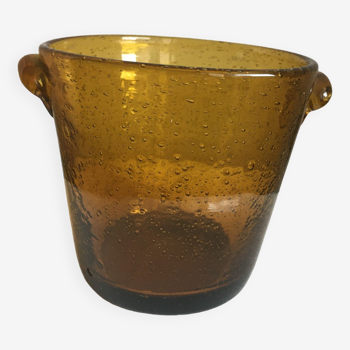 Vase verre soufflé de Biot