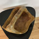 Brutalist olive wood basket