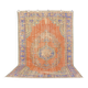 Vintage Oushak Wool Turkish Rug sku2304