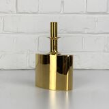 23 carat gold plated brass carafe, Pierre Forssell for Skultuna, 1960