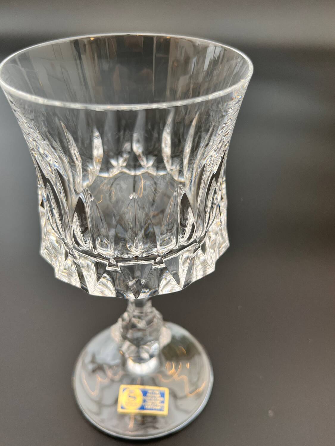 Set of 6 Speigelau crystal glasses