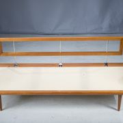Danish Teak Fd 417 3 Seats Sofa Model Minerva by Peter Hvidt and Orla Molgaard-Nielsen for France &