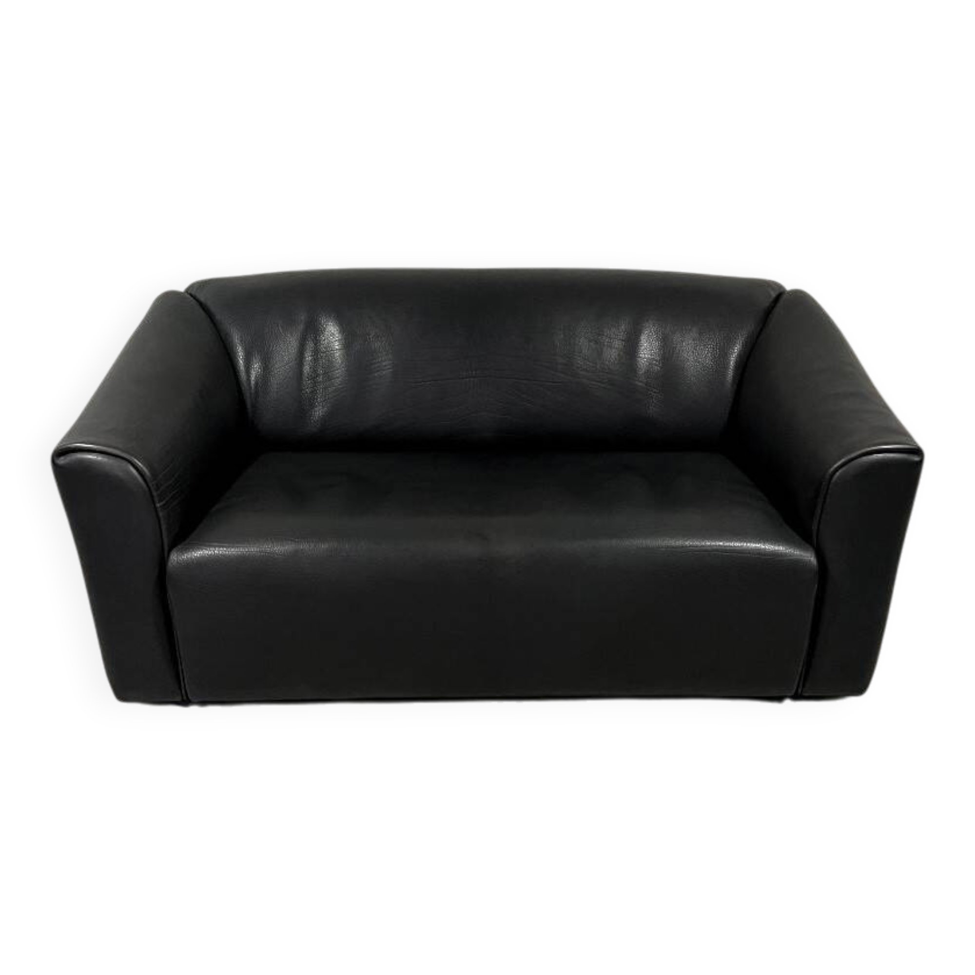 De Sede DS 47 dark brown neckleather 2-1/2 seats sofa