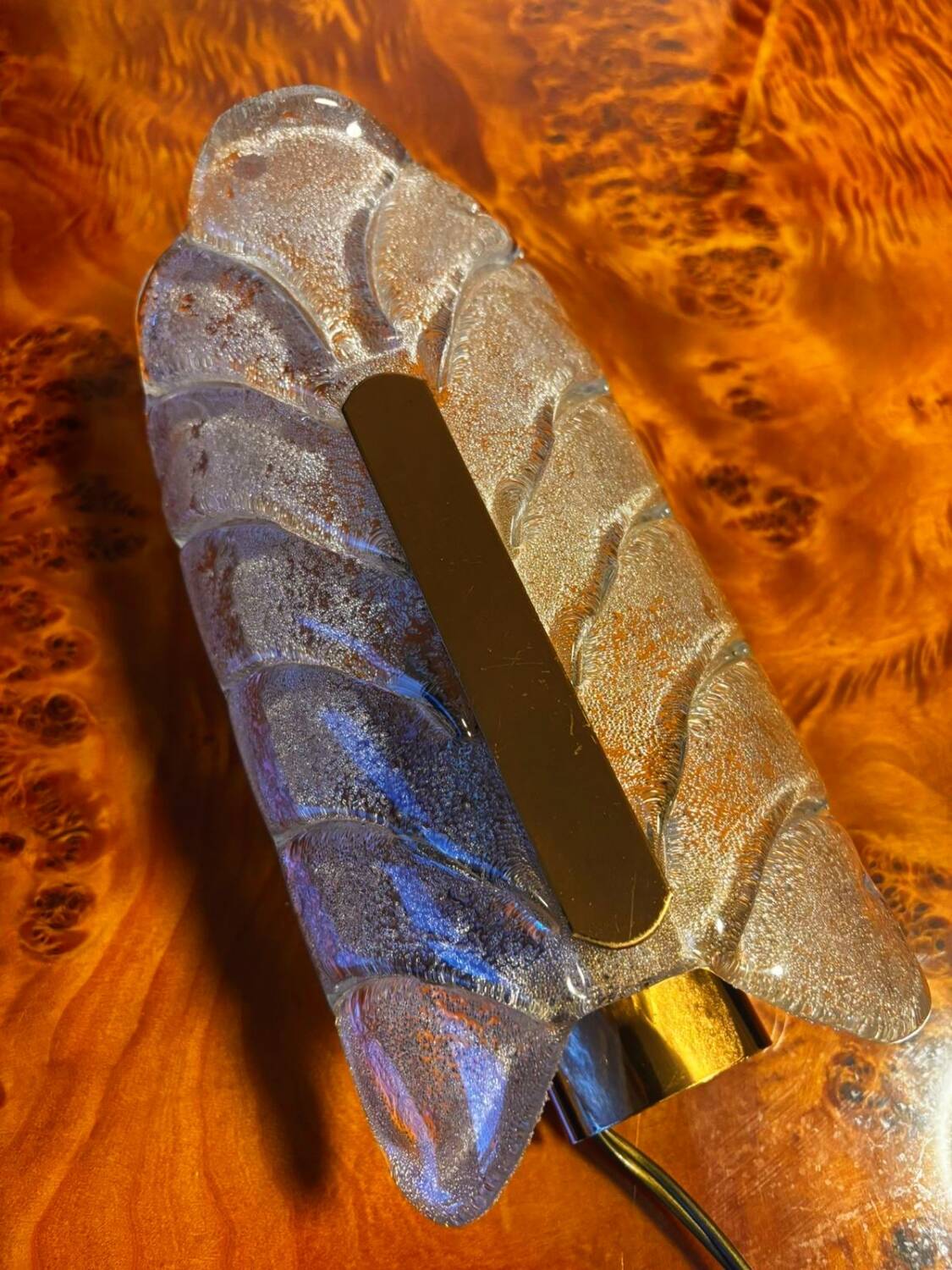 "the leaf" by Carl Fagerlund for Orrefors