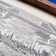Printed in 1970, engraving from Nantes.