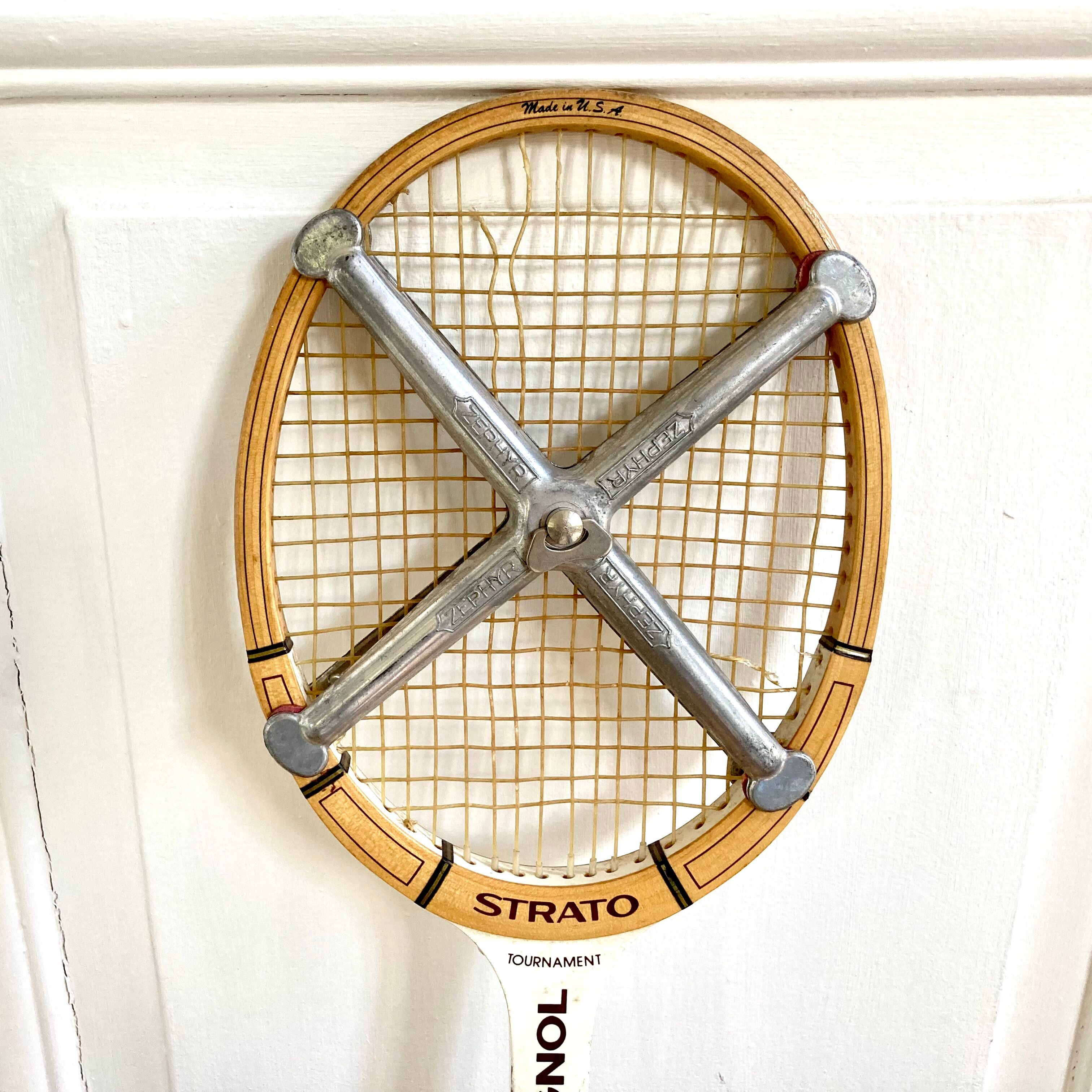 Rossignol wooden tennis racket