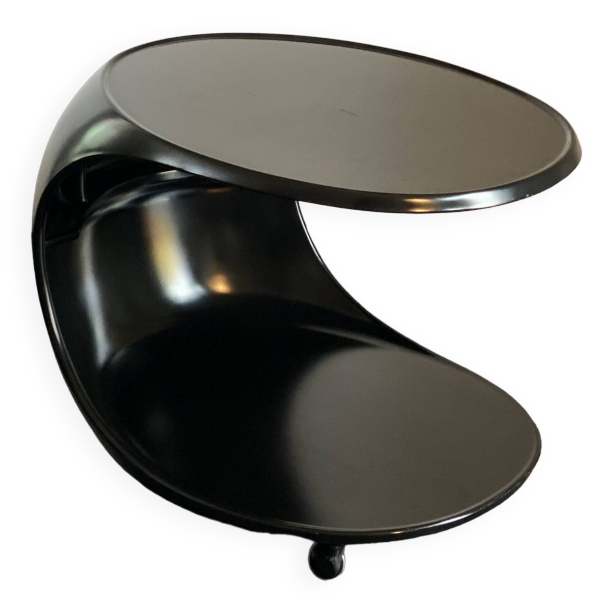 Table d'appoint Space Age par Opal of Germany