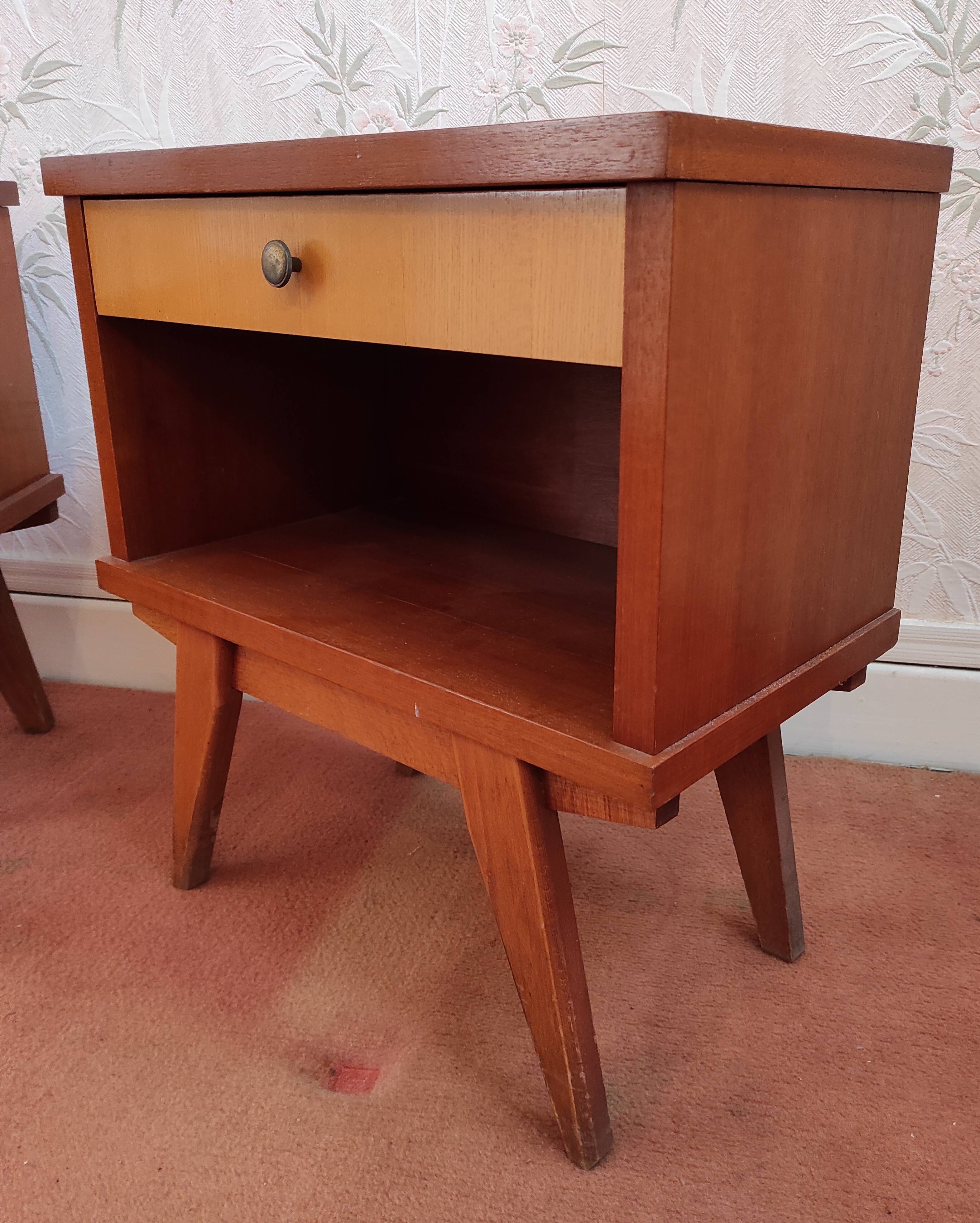 2 Bedside tables Scandinavian style