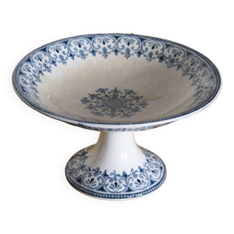 Old Badonviller fruit bowl - Terre de Fer - oriental