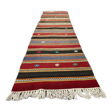 Kilim turc vintage, 315 x 80 cm