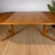 Round dining table in teak by Skovby Møbelfabrik, 1960s