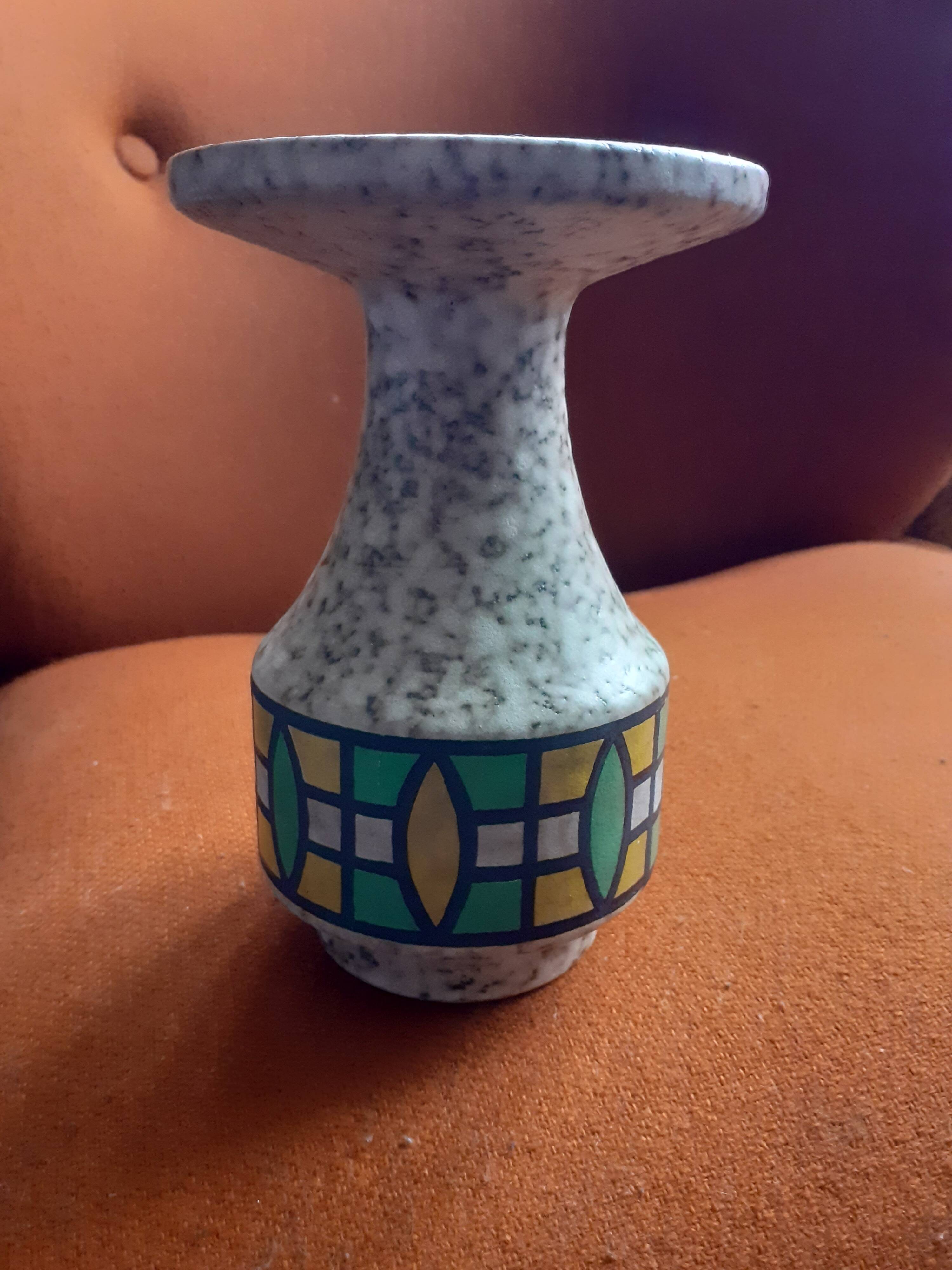 Vintage ceramic candlestick Germany