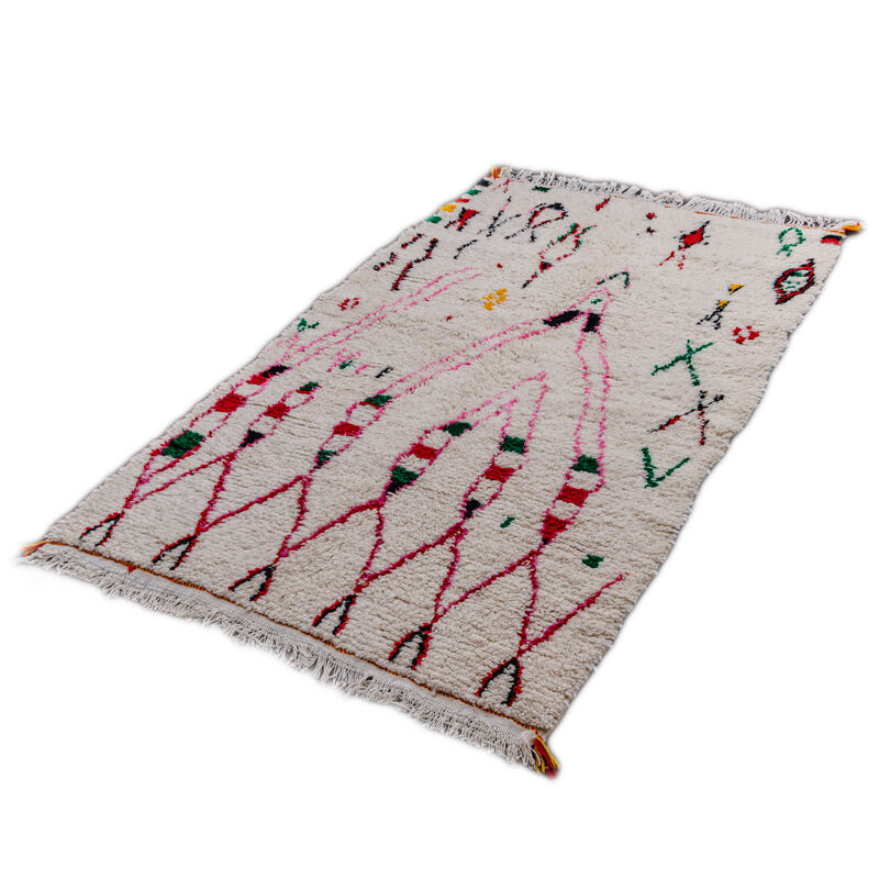 Moroccan carpet Azilal 157x260 cm