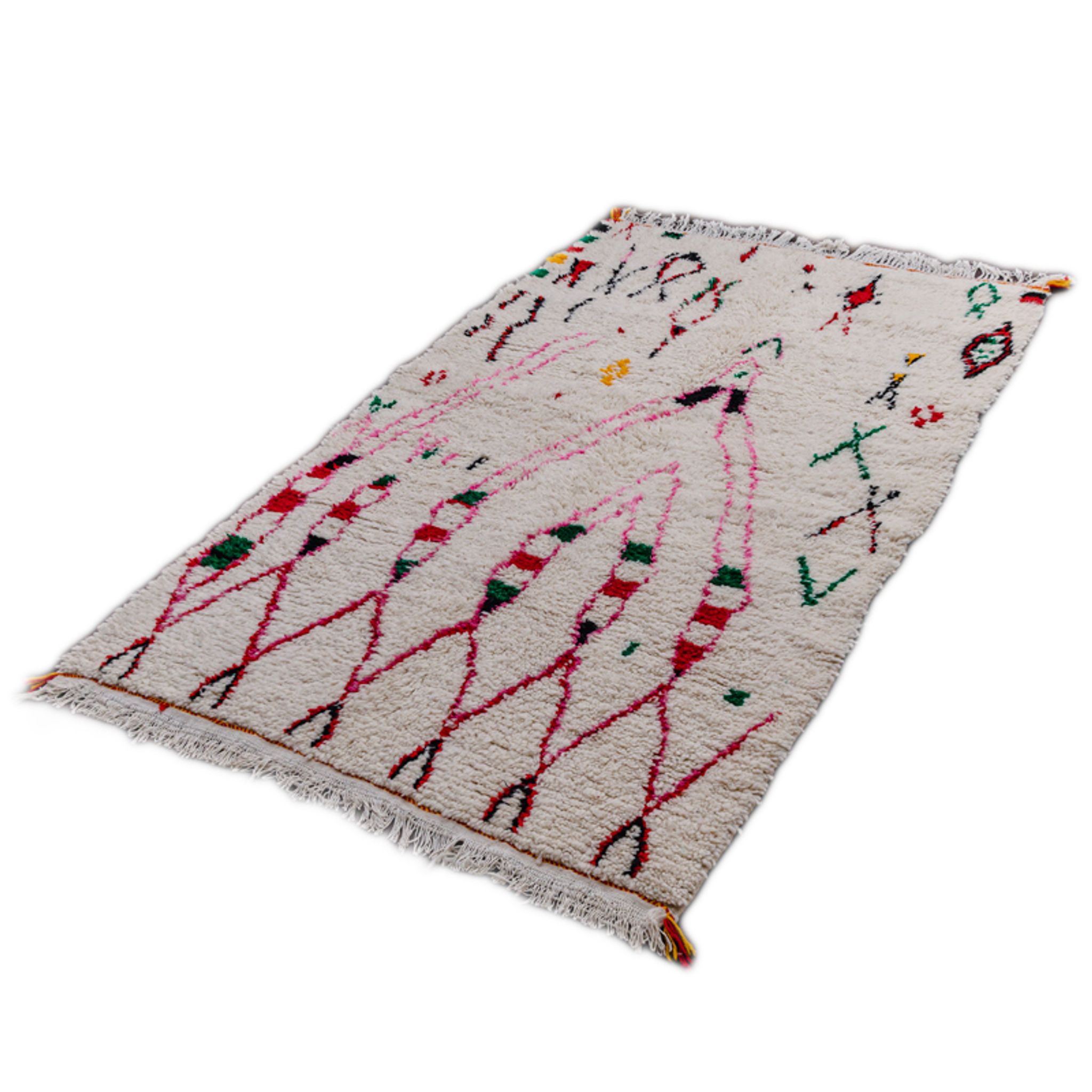 Moroccan Azilal rug 157x260 cm