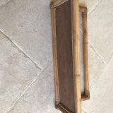 Vintage rattan shelf