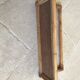 Vintage rattan shelf