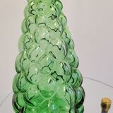 Green Empoli bubbles decanter