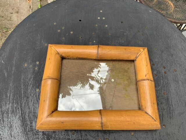 Vintage bamboo frame