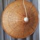 Suspension osier bambou vintage