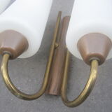Pair  of wall light double year 60
