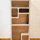 Concrete bookcase - Beige - Length 60 cm - Terra n°3