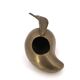 Fruit-shaped brass ashtray, 1970s