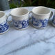 Set of 4 vintage cups/mugs in English earthenware – Churchill England