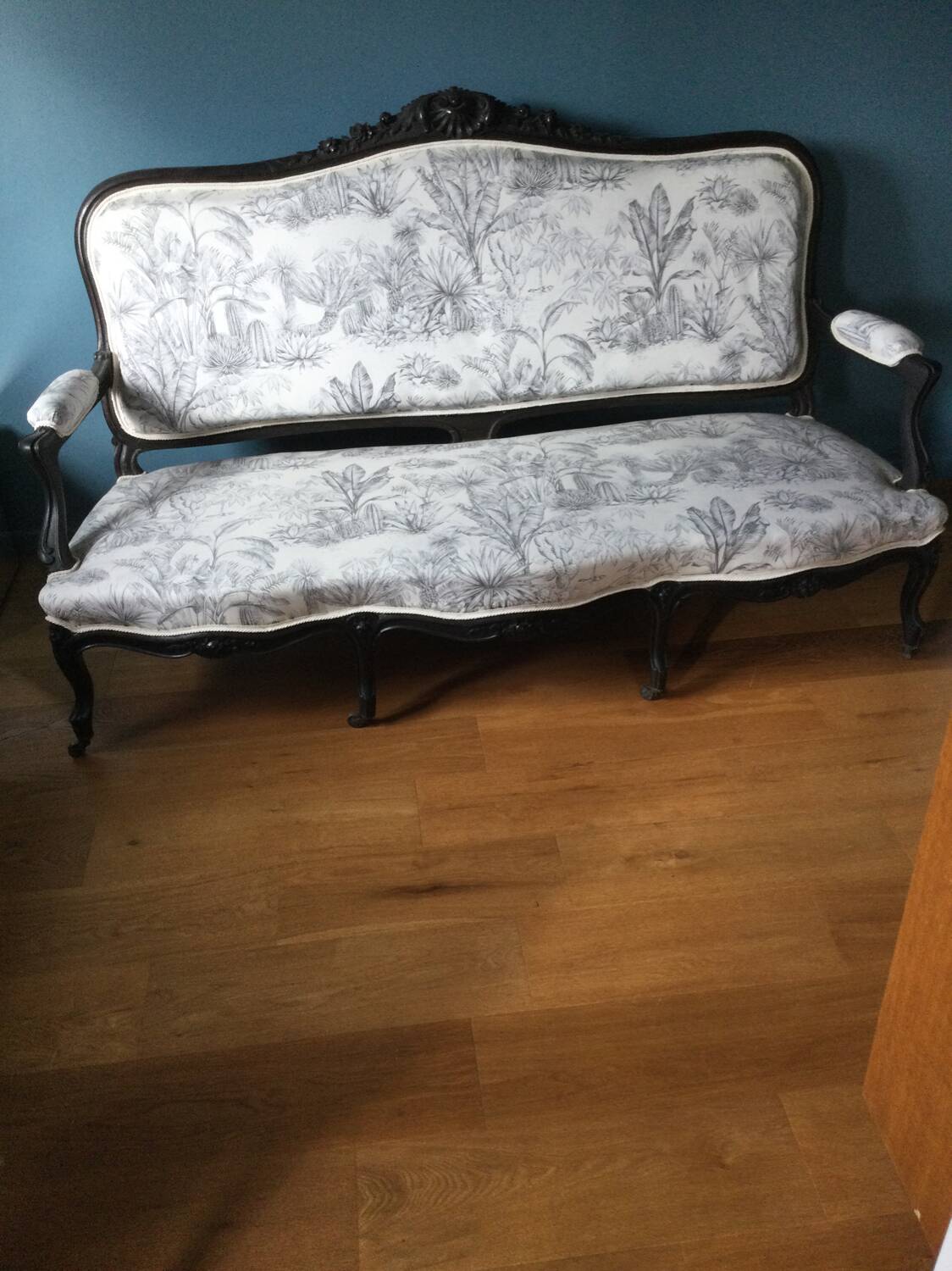 Napoleon III style bench