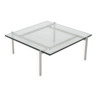 Table basse PK61 par Poul Kjaerholm pour Fritz Hansen. Danemark, 1956.
