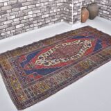 Red & Blue Oushak Rug sku A52