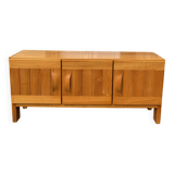 Elm sideboard, Maison Regain, 1980