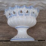 Vintage Italian ceramic decorative fruit centerpiece