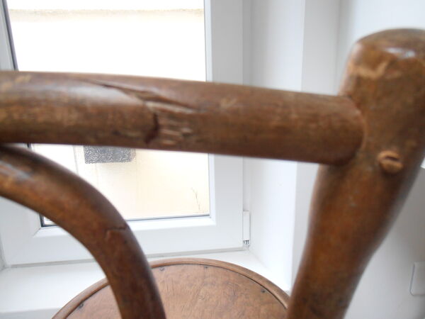 Chaise d’enfant 1900 type bistrot