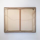 Richard Frank 'Palm's Parade' Painting, Oil On Canvas 1980s Miami Palm Tree Postmodern Art