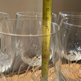 11 verres à pied vin/ eau