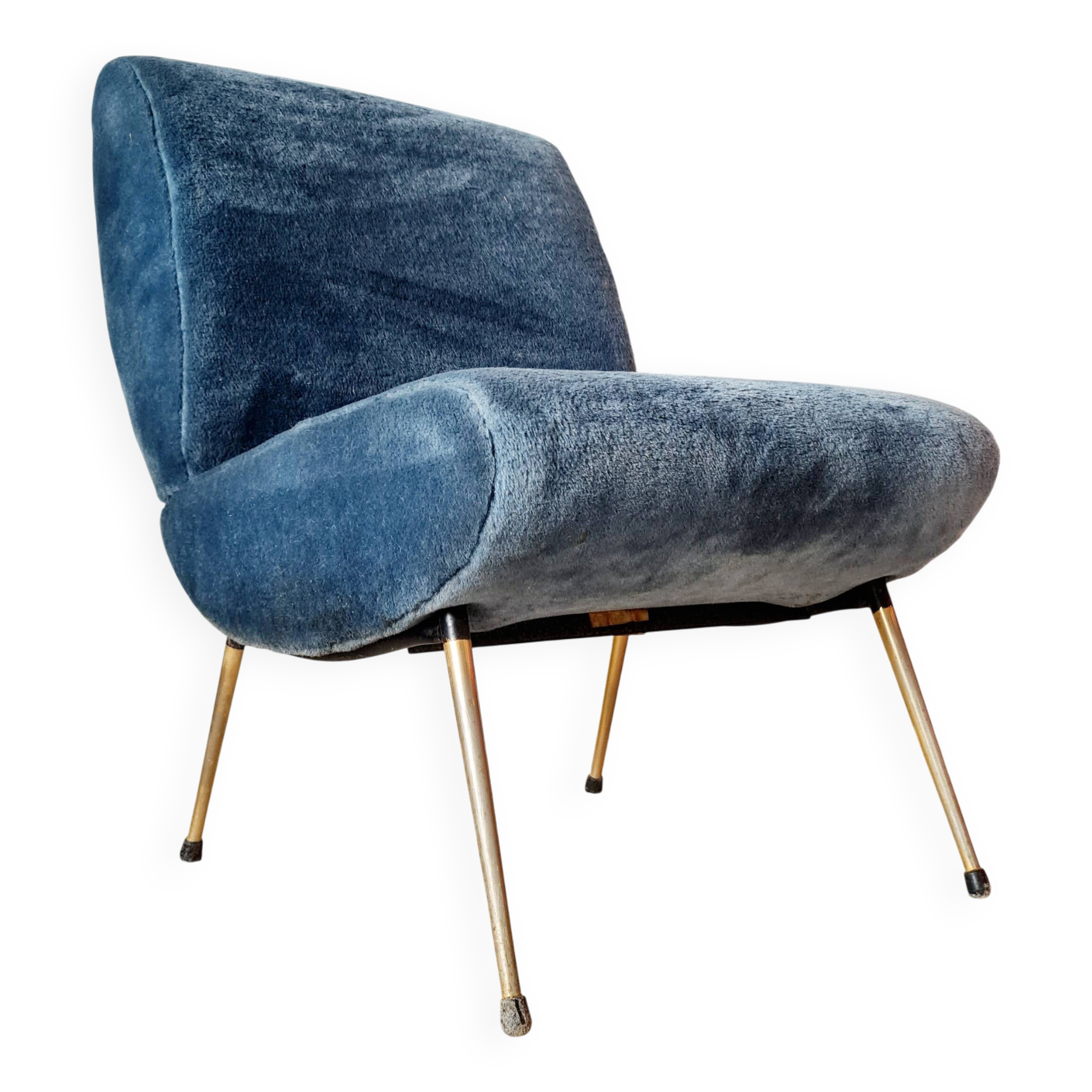 Fauteuil Kiss Pelfran bleu