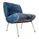 Fauteuil Kiss Pelfran bleu